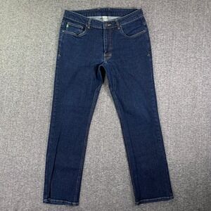 Stio Rivet Jeans Mens 33S Blue Stretch Outdoor Hiking Camping